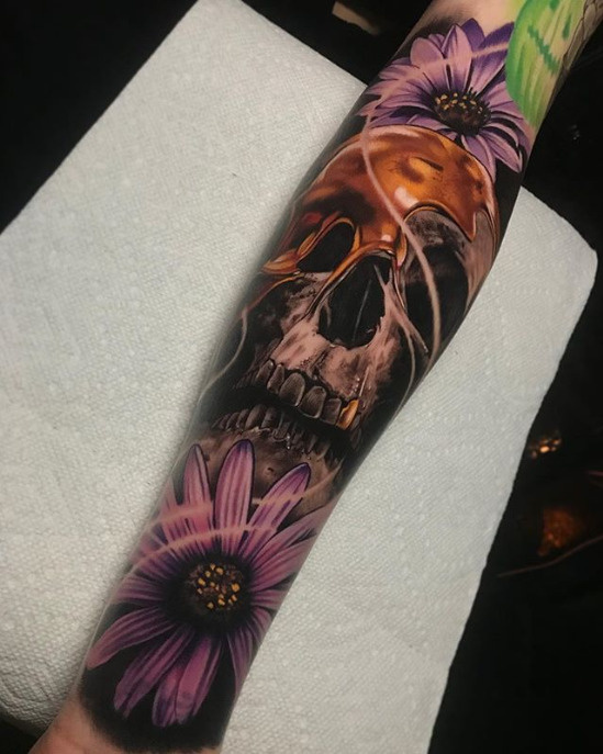 +42 Tatuajes de Calaveras: Ideas y Significados 70 +42 Tatuajes de Calaveras: Ideas y Significados 70