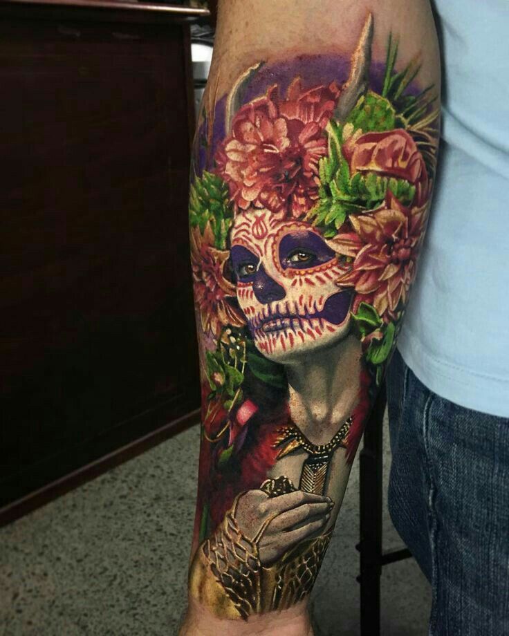 +42 Tatuajes de Calaveras: Ideas y Significados 73 +42 Tatuajes de Calaveras: Ideas y Significados 73