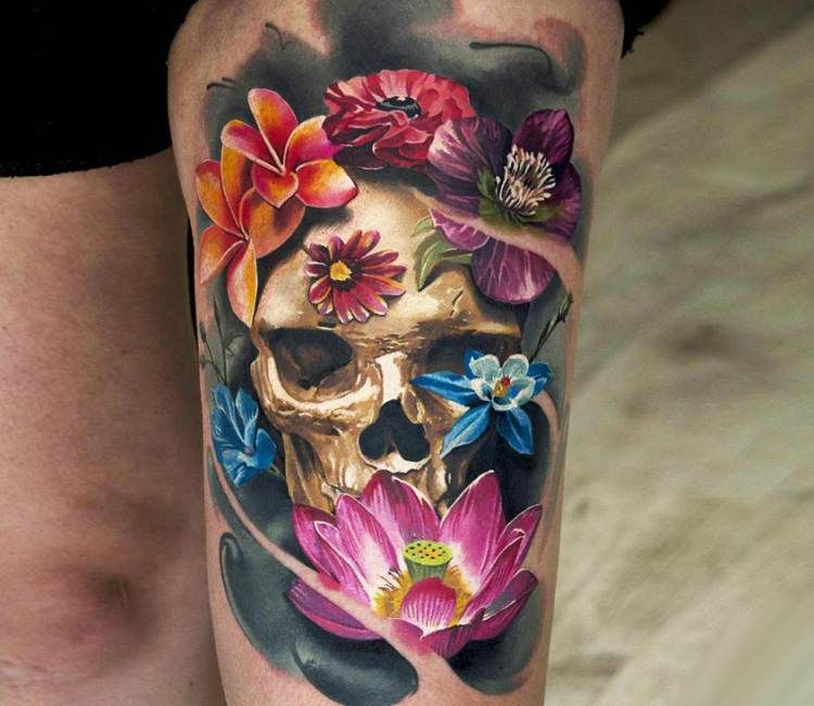 +42 Tatuajes de Calaveras: Ideas y Significados 75 +42 Tatuajes de Calaveras: Ideas y Significados 75