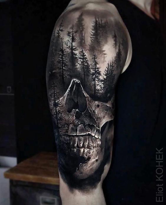 +42 Tatuajes de Calaveras: Ideas y Significados 5 +42 Tatuajes de Calaveras: Ideas y Significados 5