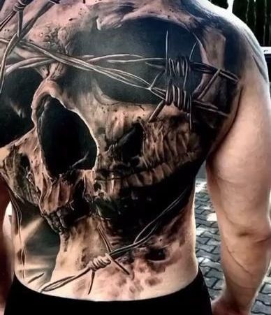 +42 Tatuajes de Calaveras: Ideas y Significados 21 +42 Tatuajes de Calaveras: Ideas y Significados 21