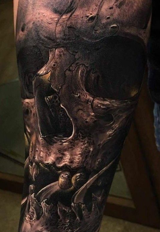+42 Tatuajes de Calaveras: Ideas y Significados 22 +42 Tatuajes de Calaveras: Ideas y Significados 22