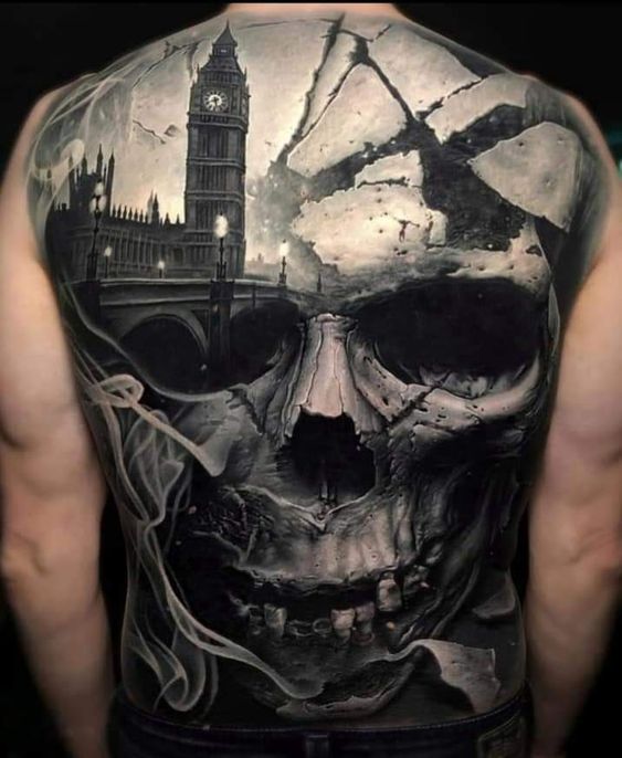 +42 Tatuajes de Calaveras: Ideas y Significados 26 +42 Tatuajes de Calaveras: Ideas y Significados 26