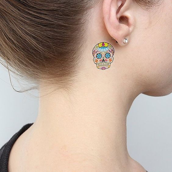 +42 Tatuajes de Calaveras: Ideas y Significados 10 +42 Tatuajes de Calaveras: Ideas y Significados 10