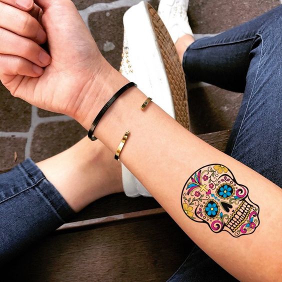 +42 Tatuajes de Calaveras: Ideas y Significados 13 +42 Tatuajes de Calaveras: Ideas y Significados 13