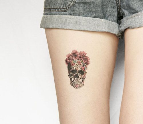 +42 Tatuajes de Calaveras: Ideas y Significados 15 +42 Tatuajes de Calaveras: Ideas y Significados 15