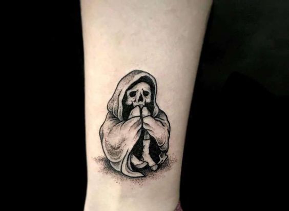 45 Mejores Tatuajes de la Santa Muerte con Significados 2